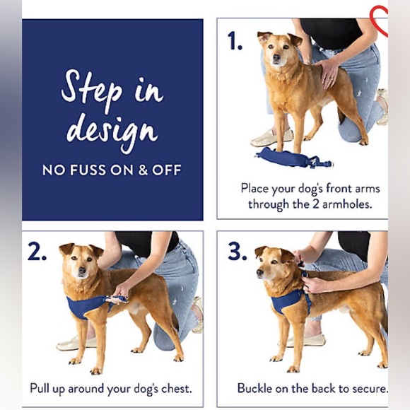 Padded large dog harness like NEW - Picture 6 of 9